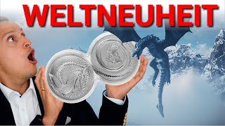 2 x 1 Unze Silber Fafnir 2020 (High Relief | in Doppelkapsel)