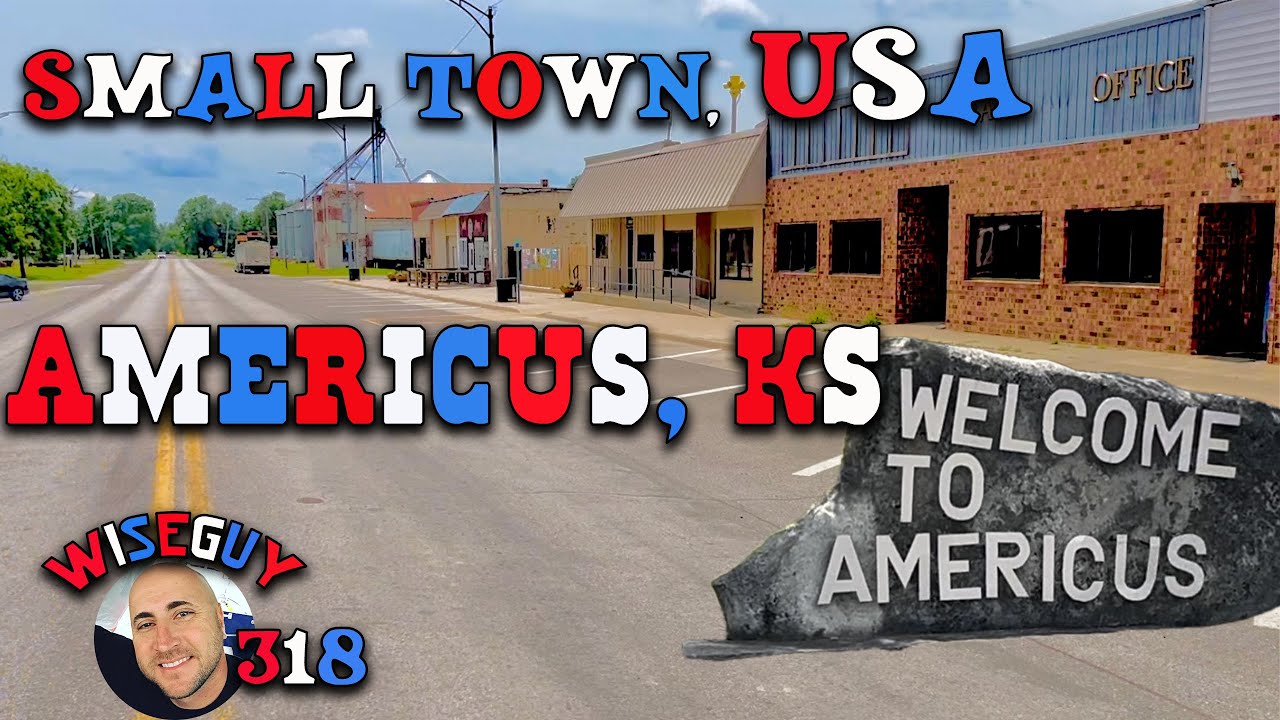 Americus, Kansas Population 776 small town, USA YouTube