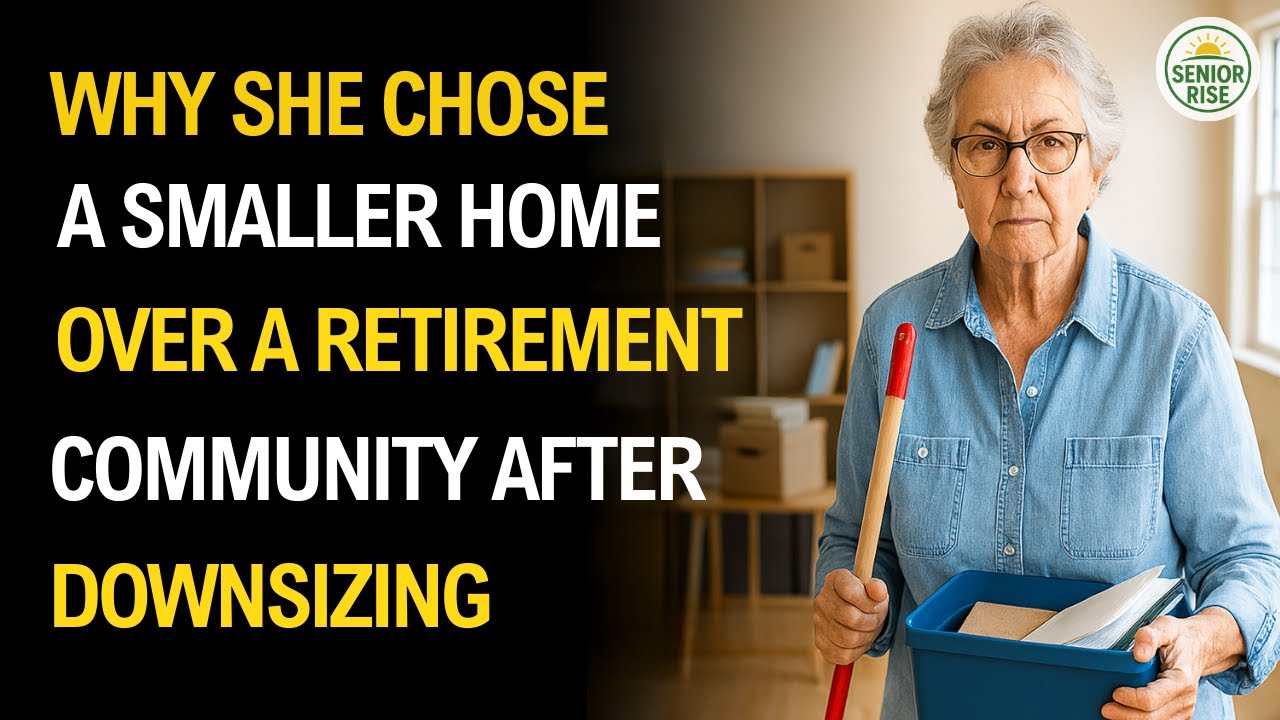 Почему она выбрала дом поменьше вместо дома в жилом комплексе для пенсионеров после переезда в ме...