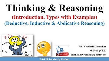 HCI 2.10 Thinking & Reasoning  | Deductive | Inductive | Abductive Reasoning with Examples | HCI