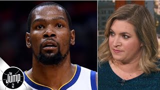 The Knicks were not prepared to offer Kevin Durant the full max - Ramona Shelburne | The Jump