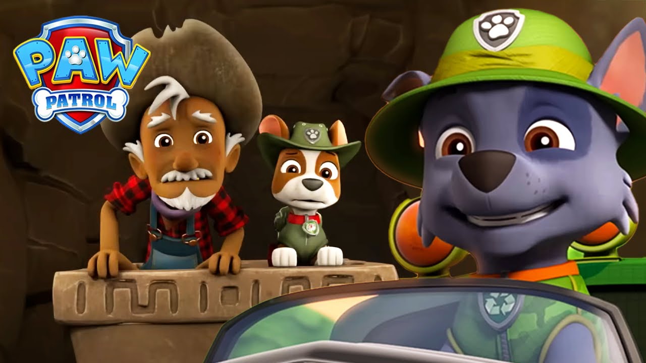 Hvalpene tager en tur gennem minerne! | PAW Patrol | På Dansk | Tegnefilm for børn