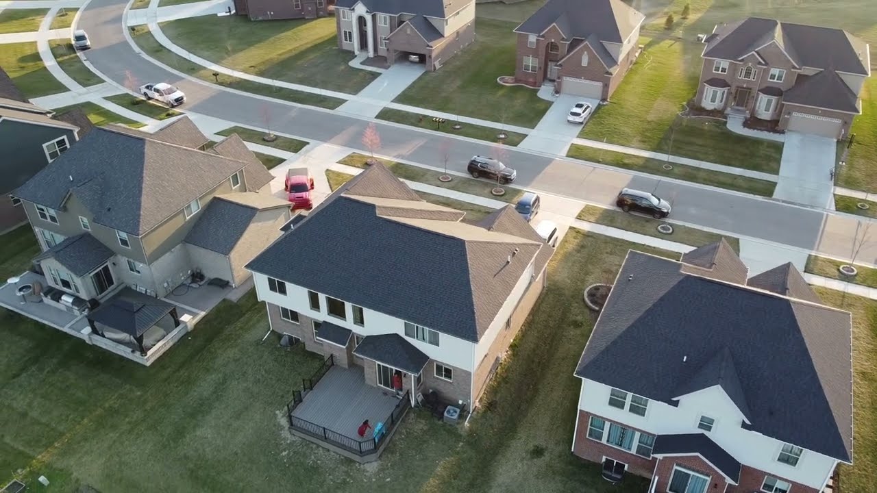 CANTON Michigan Housing DJI DRONE VIDEO