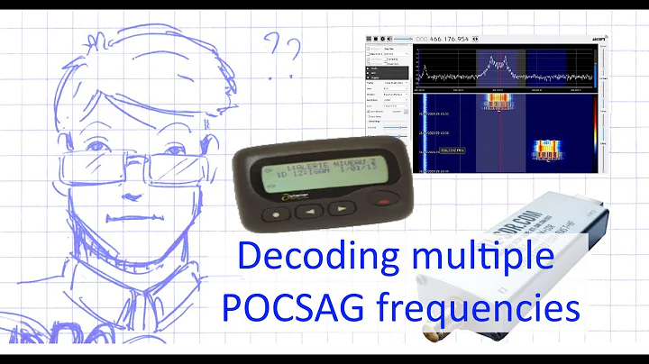 Decoding multiple POCSAG signal with SDR# and PDW