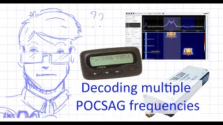 Decoding multiple POCSAG signal with SDR# and PDW