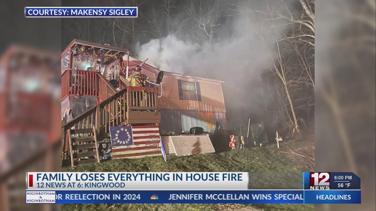 Kingwood family loses everything in house fire - YouTube