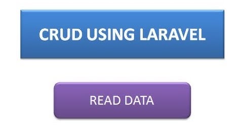 laravel crud with pagination and upload image [Arabic] - #4 read-data-from-database
