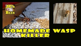 Do you have a wasp problem? this is an effective method of killing
without harsh chemicals. it will take couple different times spraying
to get the...