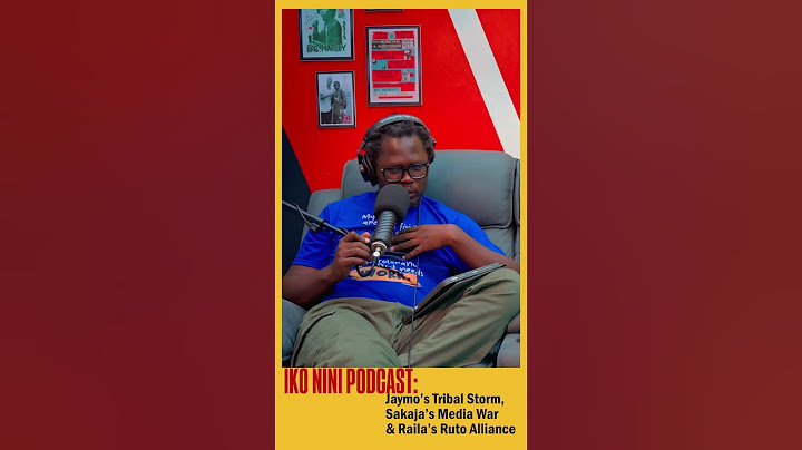 RAILA'S FATE COME 2027- IKO NINI !