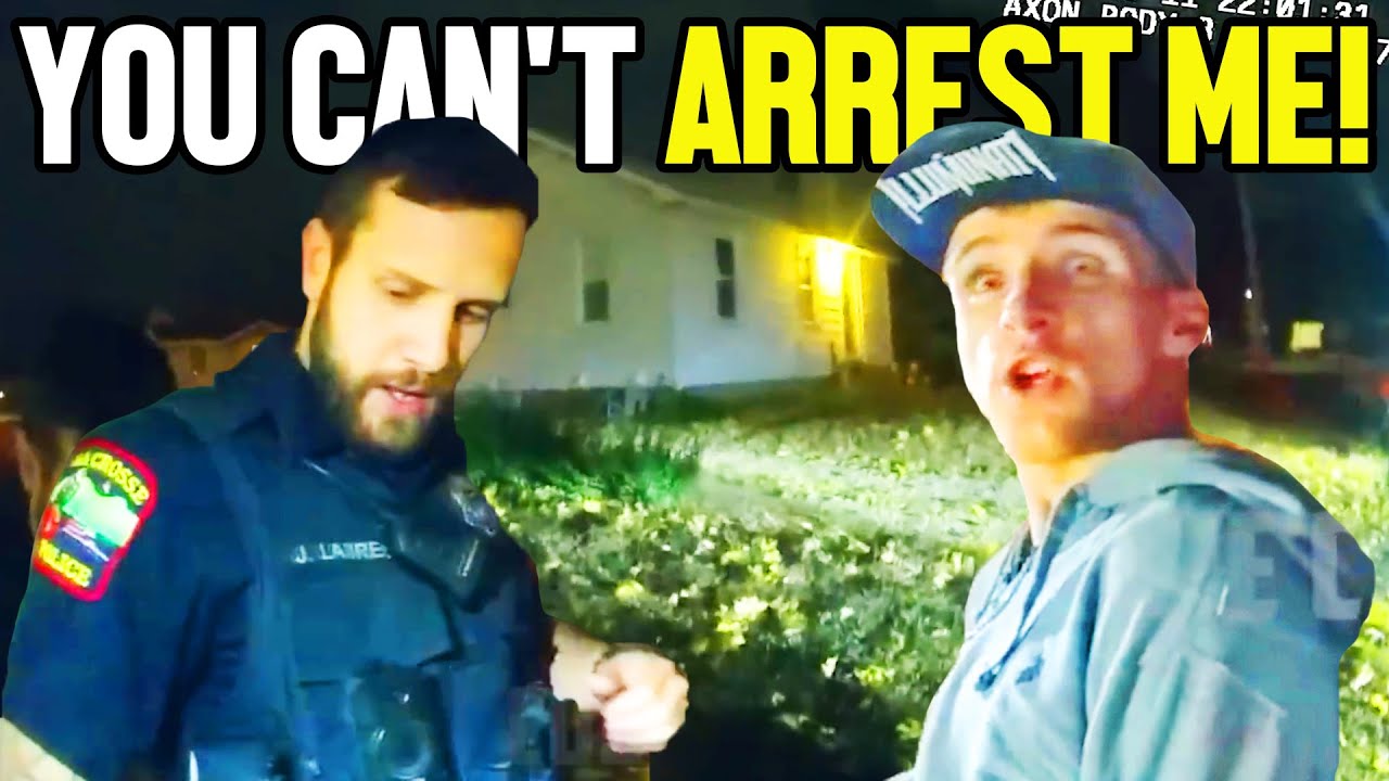 Cop Falls Down Then Charges This Guy With Assault