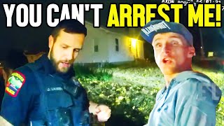 Cop Falls Down Then Charges This Guy With Assault