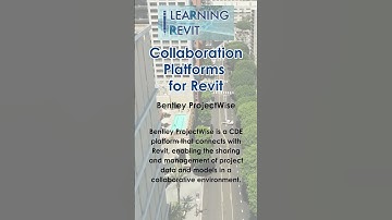 REVIT COLLABORATION PLATFORM | BENTLEY PROJECTWISE #learningrevit #revit #bim #tutorial #tutorial