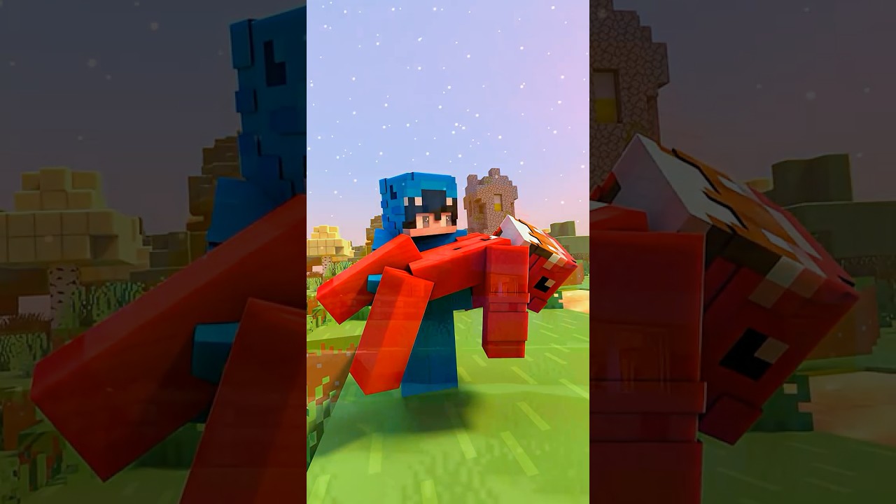 Cuando Tu Amigo tiene Medio Corazón en Minecraft💔