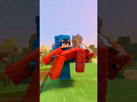 Cuando Tu Amigo tiene Medio Corazón en Minecraft💔