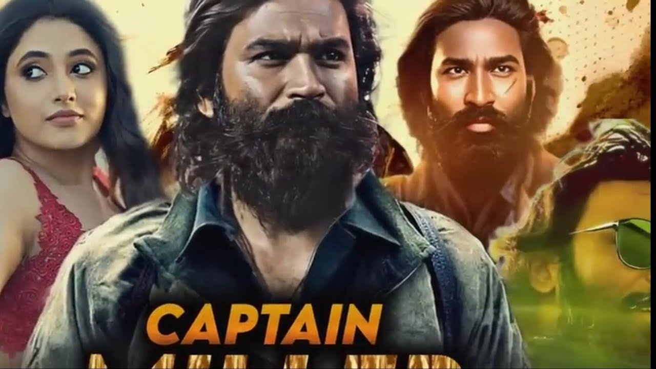 Dhanush new movie Captain Miller 2023 Full Hindi dubbed | South movies 🎦🎥 