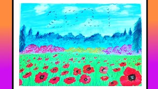 New Year Drawing with Soft Pastel Colours ||🌹 screenshot 5