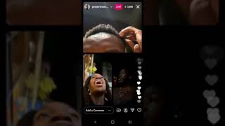 Julio Foolio Flashing Off Percs With Hotboii And Projectyunging On Instagram Live