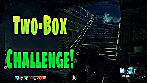 Two Box Challenge on Shi No Numa! (COD Zombies)