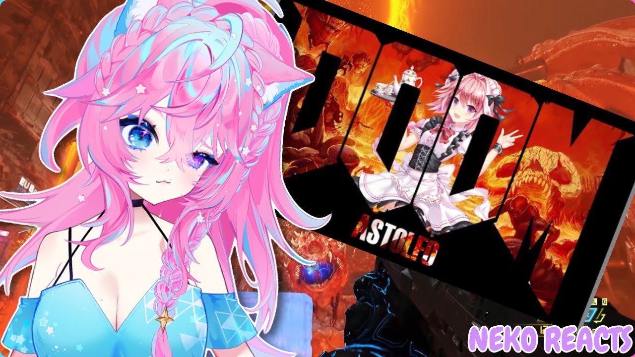 ━☆NEKO REACTS━☆ IS THIS DOOM ? ! | REACTING TO DOOM Eternal Review | Alpha Male Gaming by Max0r