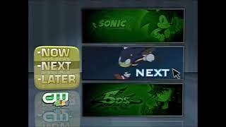 The Cw4Kids 2009 Now Sonic X Next Sonic X Later Yu-Gi-Oh 5Ds Bumper