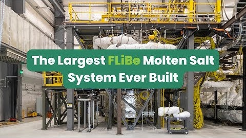 ETU 1 - The Largest FLiBe Molten Salt System Ever Built