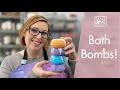 HOW TO MAKE BATH BOMBS! - Making our Famous Donut Bath Bombs | Crazy Love Bath and Body