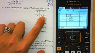 8 GT Exponential Functions and Sequences Test Review part 1