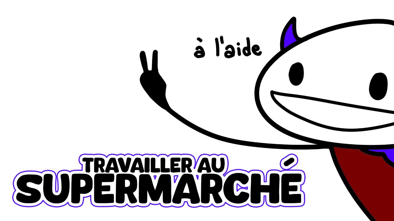 travailler au supermarché