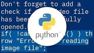 How can I use OpenCV (Python) to read a video file WITHOUT looping (Mac OS)