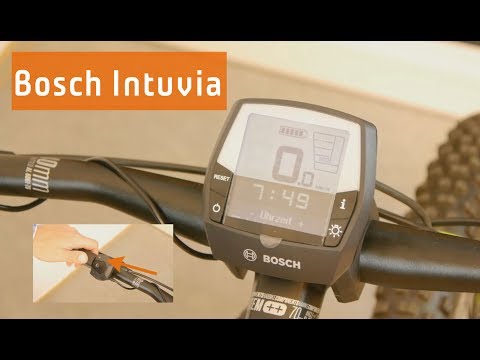 E-Bike Bosch Intuvia Display: Bedienung und Einstellung