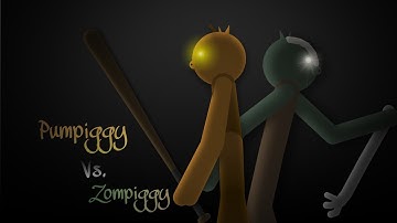 Sticknodes Animation | Piggy | Fights | Pumpiggy vs Zompiggy