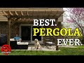 One Man Builds a PERGOLA in TWO DAYS on a Concrete Patio