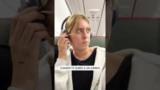 Cuando se sube al avión el hombre del serrucho✈️🪚