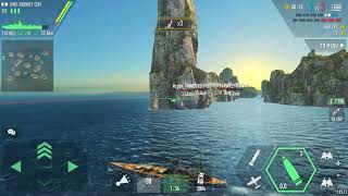 [Battle of Warships] HMS RODNEY an Impossible mission! screenshot 5