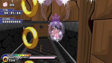 [TAS] SRB2 - Black Core Zone 1 w/ XMomentum Modern Hyper Sonic - 00:14.31