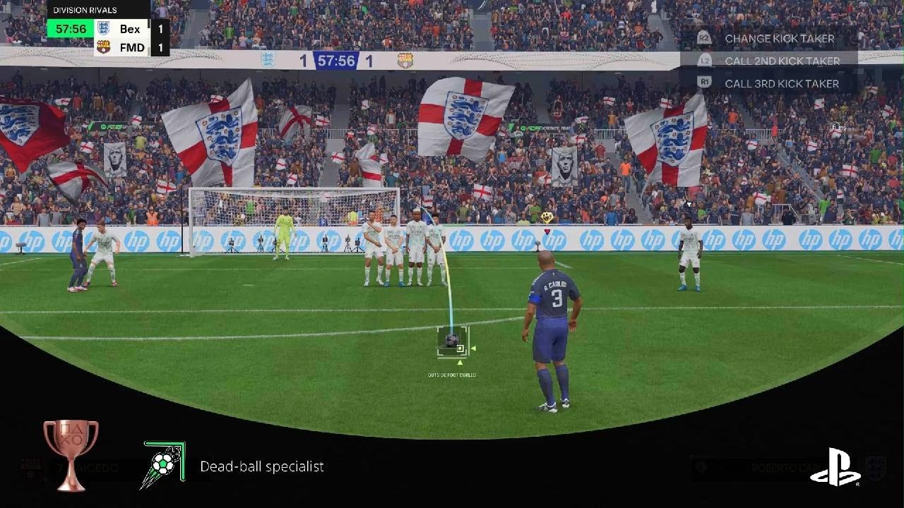 Roberto Carlos freekick FC 25