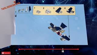 LEGO Dimensions Eris's Eagle Interceptor Build Instructions with voice commentary