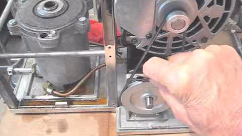 Improving pressure by Cleaning pulleys on a Whole Health Foundation juicer or Norwalk juicer