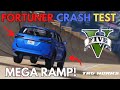 INDIAN CARS VS MEGA RAMP!! FORTUNER, IGNIS, CITY!! GTA 5 India