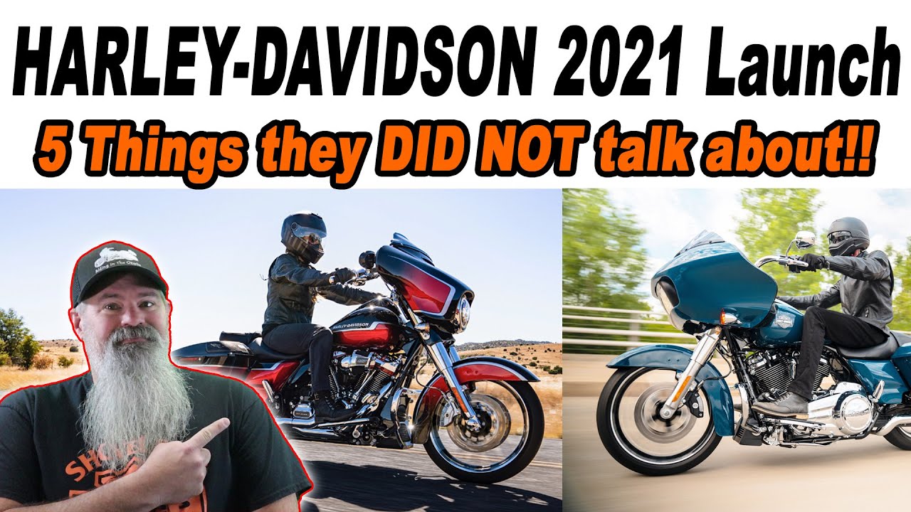 HARLEY-DAVIDSON 2021 Launch | 5 THINGS they Did NOT talk about!