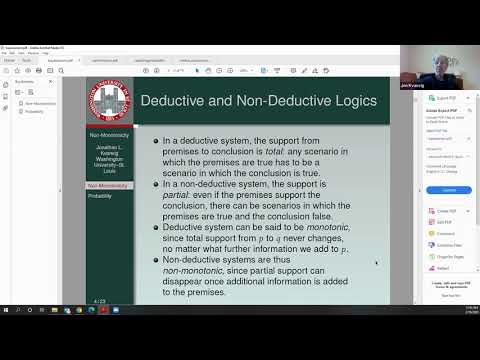 Nonmontonic Logic
