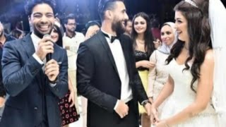 فرح باسم مرسي وحضور مرتضي منصور واحمد شوبير و فرقة مسرح مصر