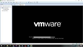 Configuring VmWare and windows server 2008 R2