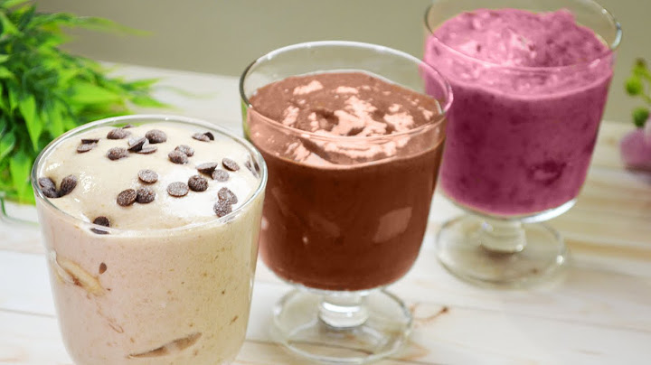Healthy ice cream WITHOUT SUGAR! Make this fantastic dessert with ONLY THREE INGREDIENTS!