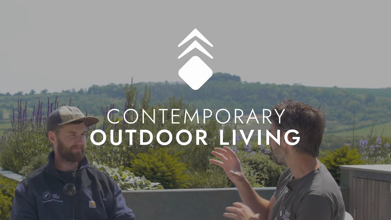 A Low Maintenance Garden for Modern Outdoor Living // Design and Build