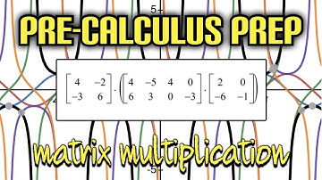 Pre-Calculus Prep: Matrix Multiplication (Undefined Answer)