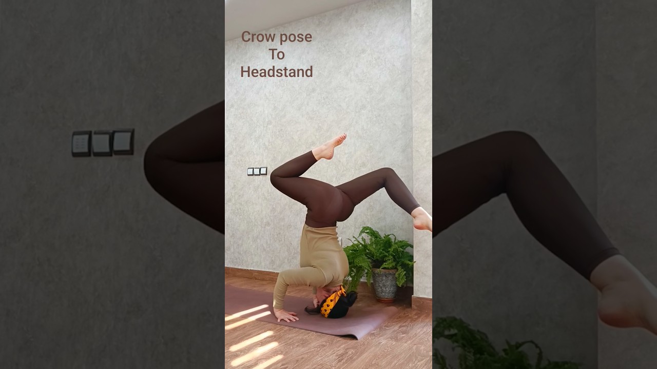 چطوری از آسانا کلاغ ،هد استند بزنیم؟! #یوگا #crowpose #balance