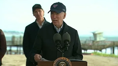 President Biden delivers remarks on California's storm recovery