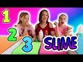 1 2 3 Slime!! UN DOS TRES SLIME !! Slime Challenge Con Super Guay  !! No Te Aburras