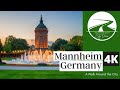 🇩🇪 Mannheim, Germany Walking Tour - 4K UHD 2022 🇩🇪